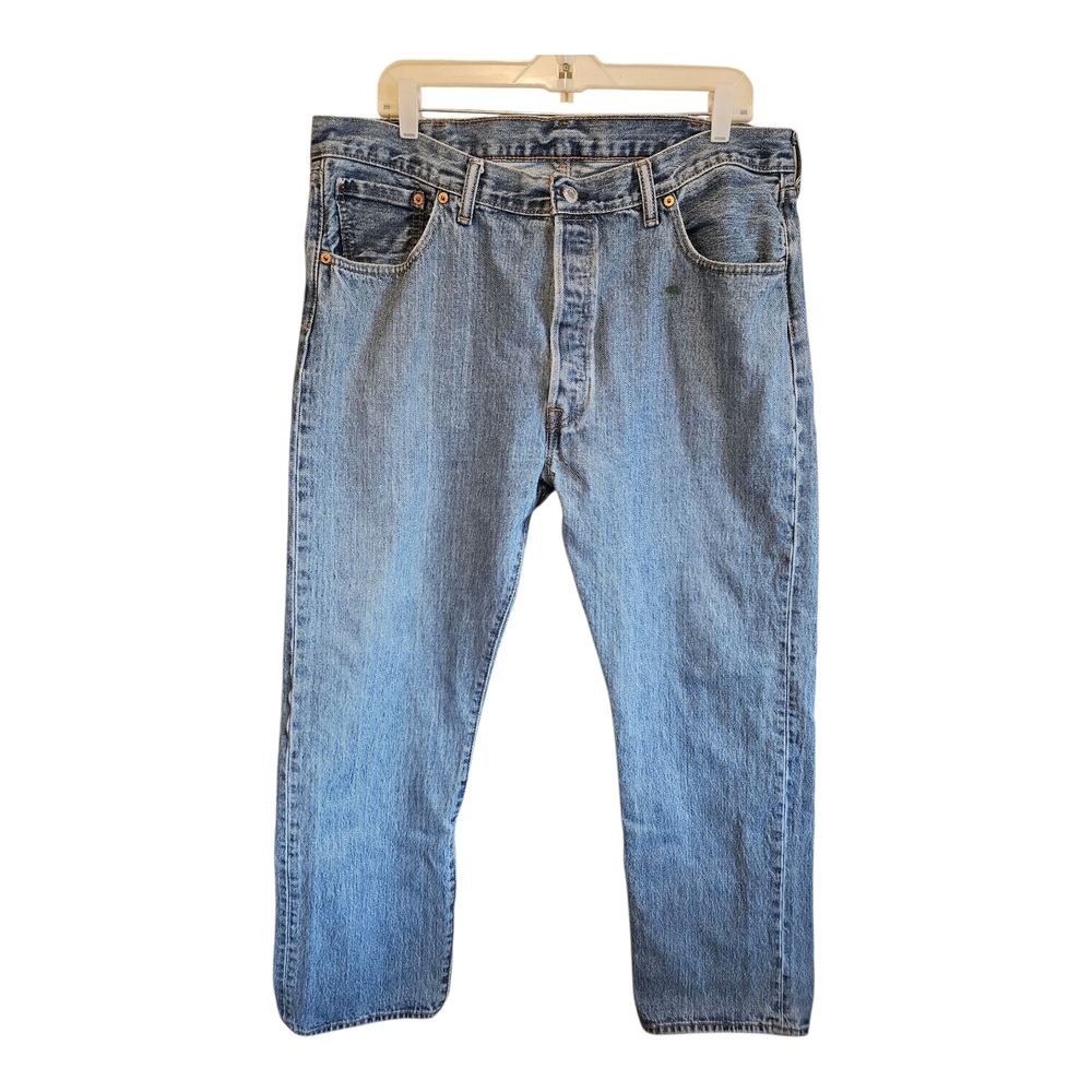 Levi's Light Blue Straight Jeans